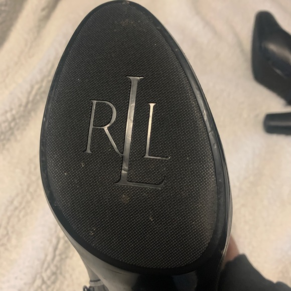 Ralph Lauren Ankle Boot 4” heel  (size 9) - Picture 6 of 6